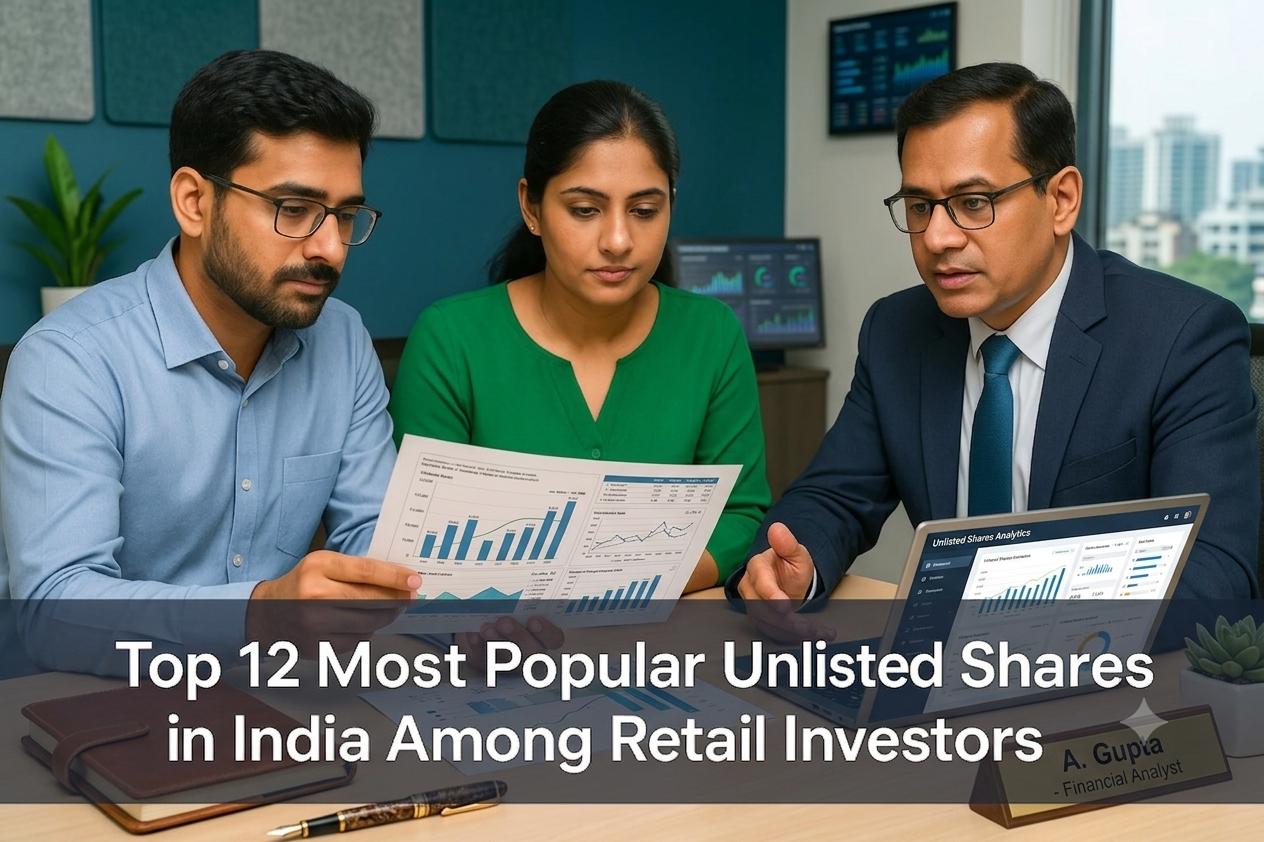 Top 12 popular unlisted shares in India for retail investors before IPO investment