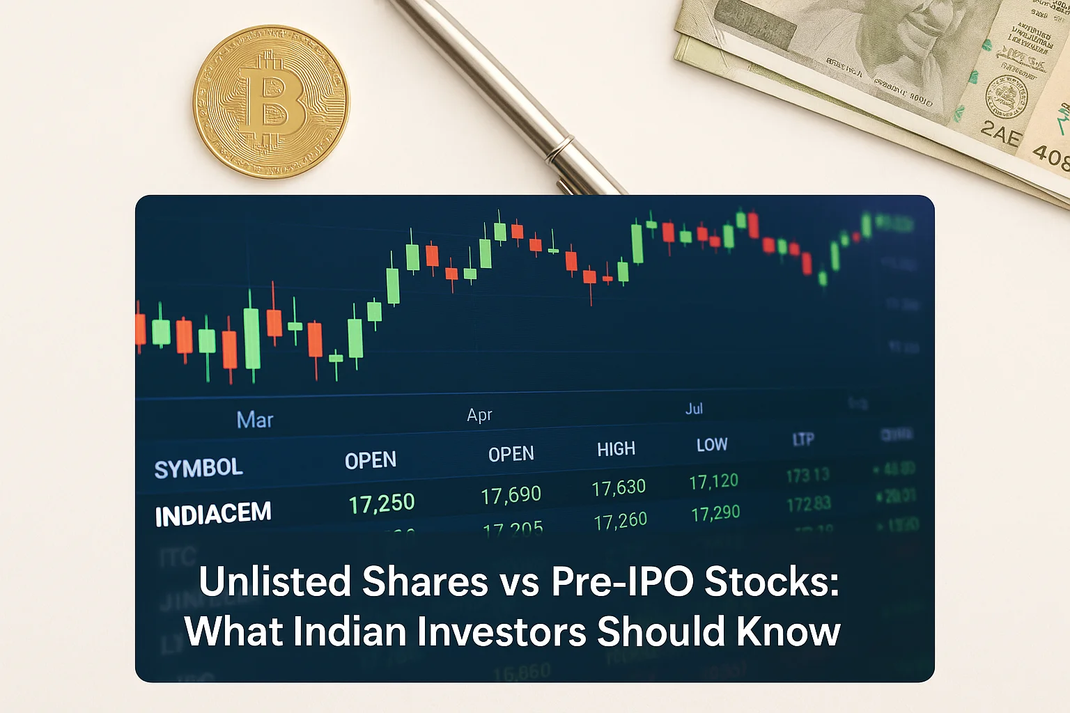 UnlistedSharesvsPreIPOStocksWhatIndianInvestorsShouldKnow